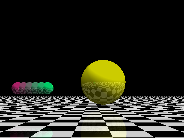 Raytracer output